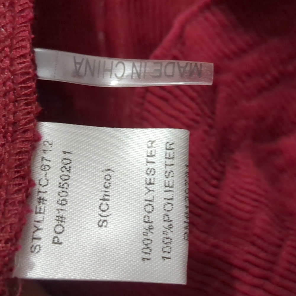 Etiquette Top off the shoulder ruffled stretch size S - Picture 8 of 10